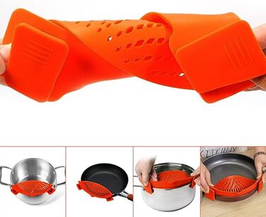 Силіконове ситечко із застібкою katmerio