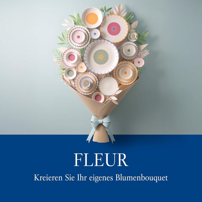 Миска для пасти 620 мл зелений Fleur Villeroy & Boch