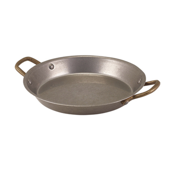 Сковорода Paella 21*2.5 см, з ручками, Vintage Steel, GenWare