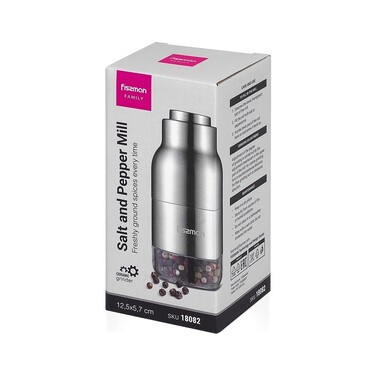 Млин для солі та перцю Fissman 12,5x5,7 см  (18082)