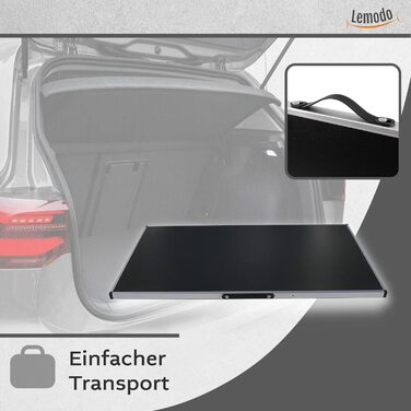 Складной стол для кемпинга из 3 частей регулируемый по высоте Lemodo