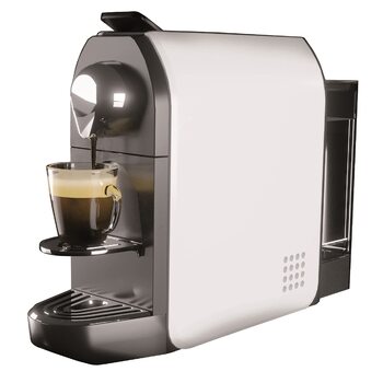 Кофемашина капсульная белая Sensual Martello