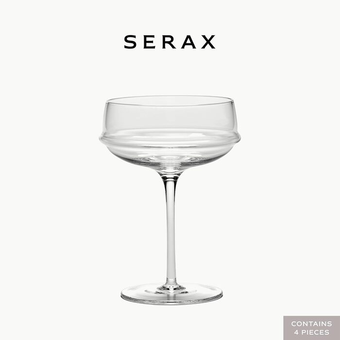 Елегантні келихи для білого вина 4 шт 400 мл Serax