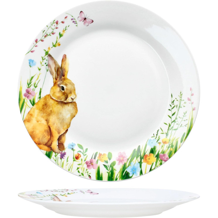 Набір з 6 обідніх тарілок на 6 осіб 27 см MamboCat