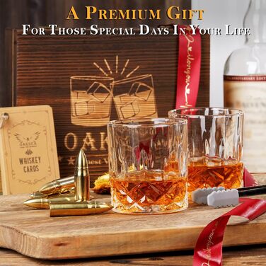 Подарунковий набір для віскі Oaksea