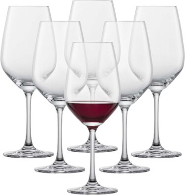 Бокал для красного вина 415 мл, набор 6 предметов, Vina Schott Zwiesel