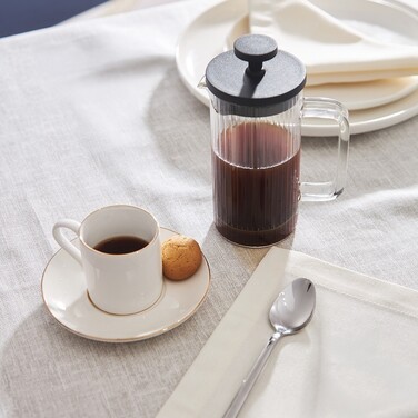 Заварочный чайник с поршнем Fissman 350 мл стеклянная колба (9155)