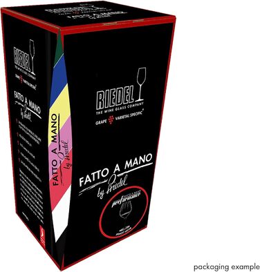 Келих для червоного вина Піно Нуар 830 мл, чорна ніжка Performance Fatto a Mano Riedel