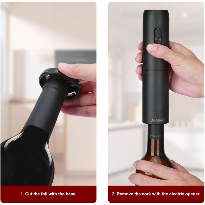 Електричний відкривач для вина AIKARO