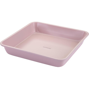 Форма для выпечки брауни 23 x 23 x 4 см, пастельно-розовая Pamela Reif Fackelmann