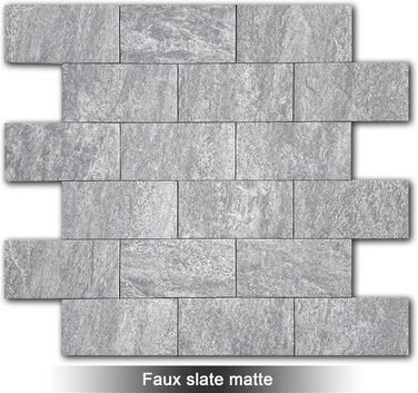 Самоклеящаяся настенная плитка для кухни водонепроницаемая 29,8 х 25,6 см 10 шт BeNice