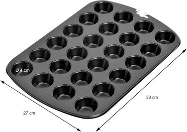 Форма для випічки на 24 міні-мафіна 38 x 27 см Inspiration Kaiser