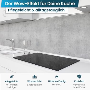 Самоклеящийся кухонный фартук брызгозащитный экран 280 х 60 см danario