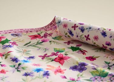 Бавовняні килимки для серветок, набір з 4 шт. , декоративні килимки для серветок, пасхальні килимки, що миються, для свят, вечерь, весни, літа (33 см x 48 см) (053 - Шардон), 39Hermine 100