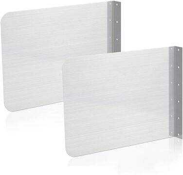 Бризкозахисні екрани з нержавіючої сталі для кухні 2 шт Eawfgtuw