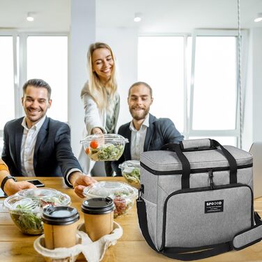 Термосумка 20 л сіра SPGOOD