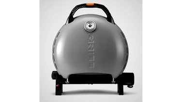 КОМПЛЕКТ Портативный переносной газовый гриль O-GRILL 600T, серебро+шланг в подарок! Код: 011681