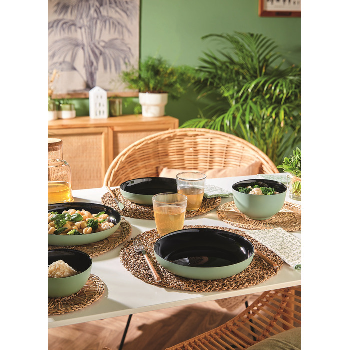 Блюдо Luminarc Black Grey, 21 см (6788159)