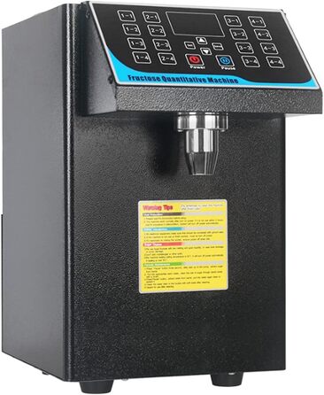 Автоматичний диспенсер фруктози 7.5 л - Кількісний дозатор фруктози 450 Вт, сиропник з нержавіючої сталі для фруктози, бульбашкового чаю, цукрового розчину. Розміри 25x36x40 см