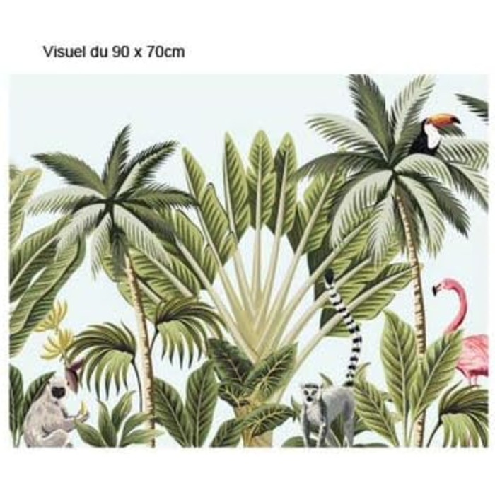 Наклейка на кухонний фартух 60 х 70 см Adzif.biz Le sticker de decoration