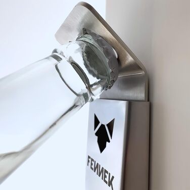 Магнітний відкривач для пляшок що утримує до 40 кришечок FENNEK