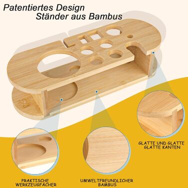 Профессиональный набор для коктейлей с подставкой 12 предметов Jeebuu
