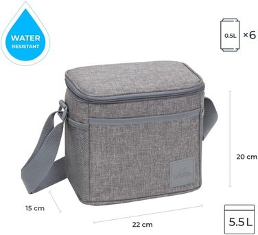 Термосумка 5,5 л Rivacase