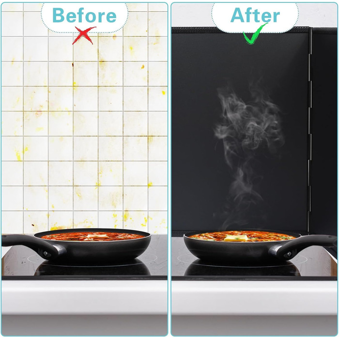 Складной брызгозащитный экран для плиты Wuciray