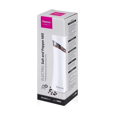 Млин для солі та перцю Fissman електричний 20,5x6,6 см  (18090)