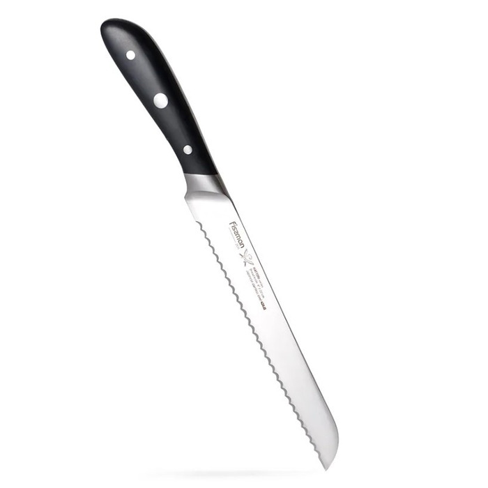 Ніж для хліба Fissman HATTORI 20 см 420J2 сталь (2535)