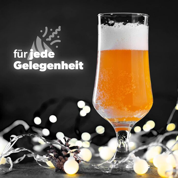 Набор бокалов для пива 6 шт 360 мл KADAX