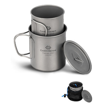 Набор чашек для кемпинга 300 и 450 мл COOK'N'ESCAPE