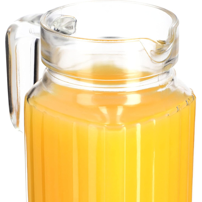 Скляний глечик з міцного скла 1,1 л KADAX