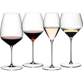 Дегустаційний набір келихів для червоного та білого вина, 4 предмети, Veloce Riedel