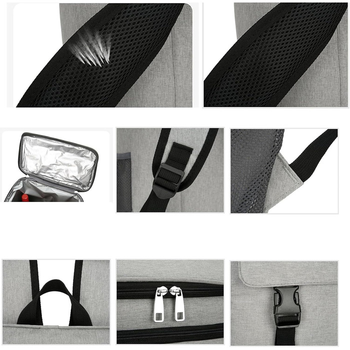 Термо-рюкзак сірий Generisch