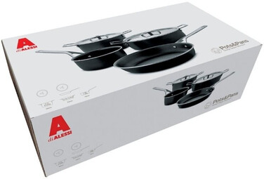 Набір посуду з антипригарним покриттям 6 предметів POTS & PANS Alessi