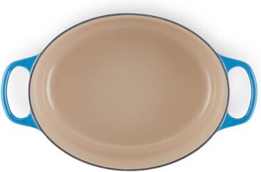 Гусятница / жаровня з кришкою 27 см, синій Le Creuset