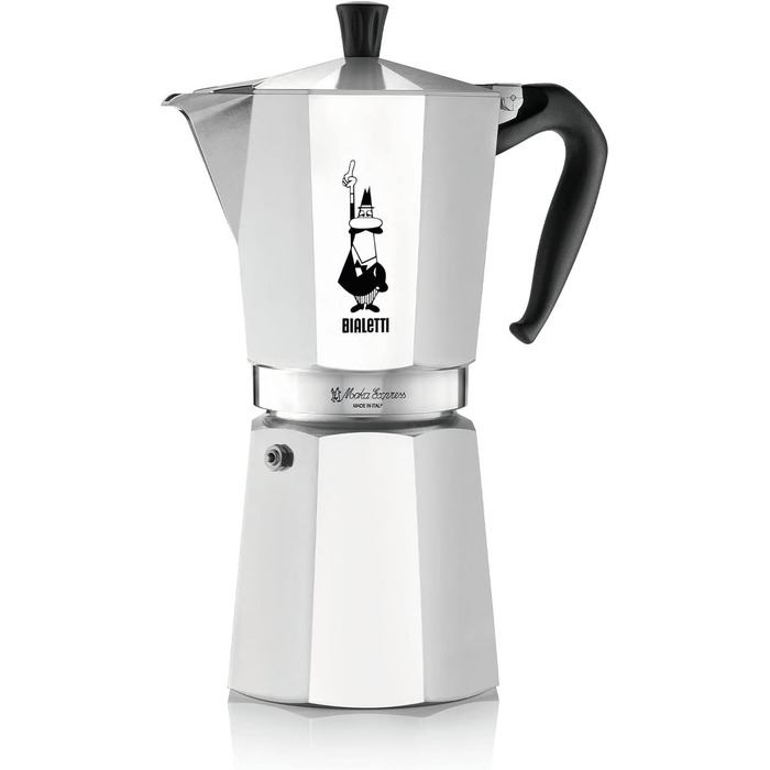 Кофеварка гейзерная 810 мл на 18 чашек Moka Express Bialetti