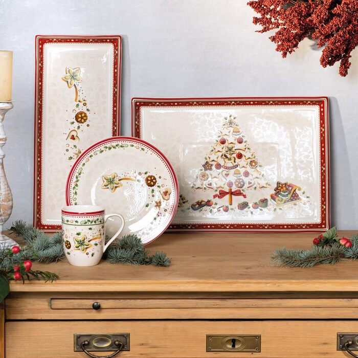 Блюдо сервировочное, большое 39 x 26 см Winter Bakery Delight Villeroy & Boch
