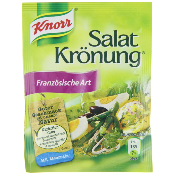 Заправка для салату Knorr у французькому стилі (5 шт. по 5 шт.)