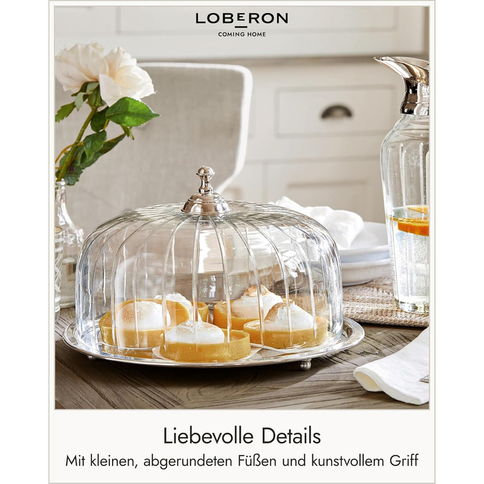 Подставка для торта с крышкой 32,5 см Loberon