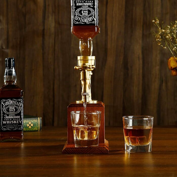 Диспенсер для напитков для вечеринок (коричневый, 1 бутыль)