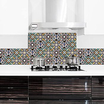 колір: зелена плитка