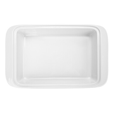 Мармит прямоугольный Fissman PARMIGIANO 367x228x63 см/23 л фарфор (13709)