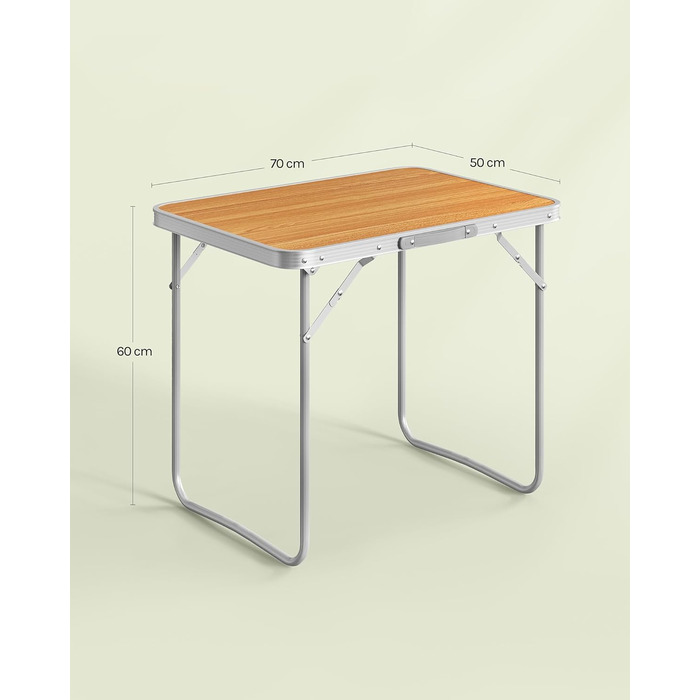 Кемпинговый стол 70 x 50 x 60 см WOLTU