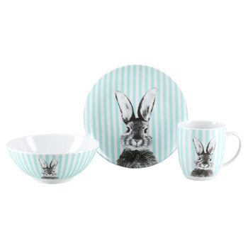 Набір порцелянового посуду 3 шт Creatable