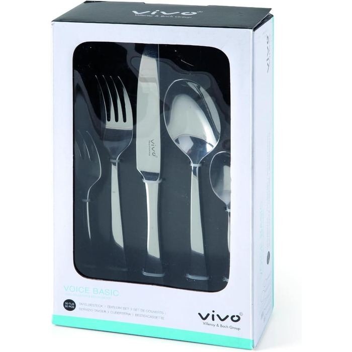 Набір столових приборів 30 предметів Vivo Group Voice Basic Villeroy & Boch