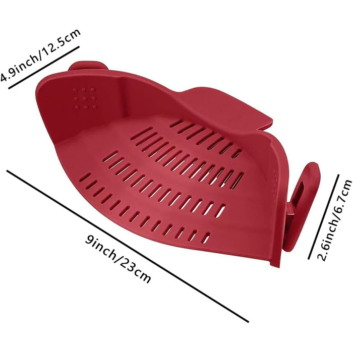 Силіконове ситечко із застібкою katmerio