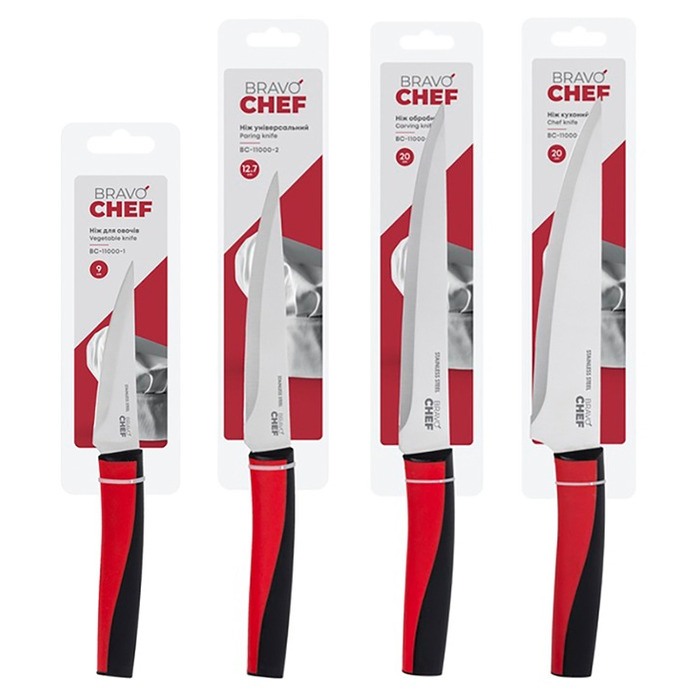 Нож BRAVO CHEF поварской 20 см в блистере (6720848)