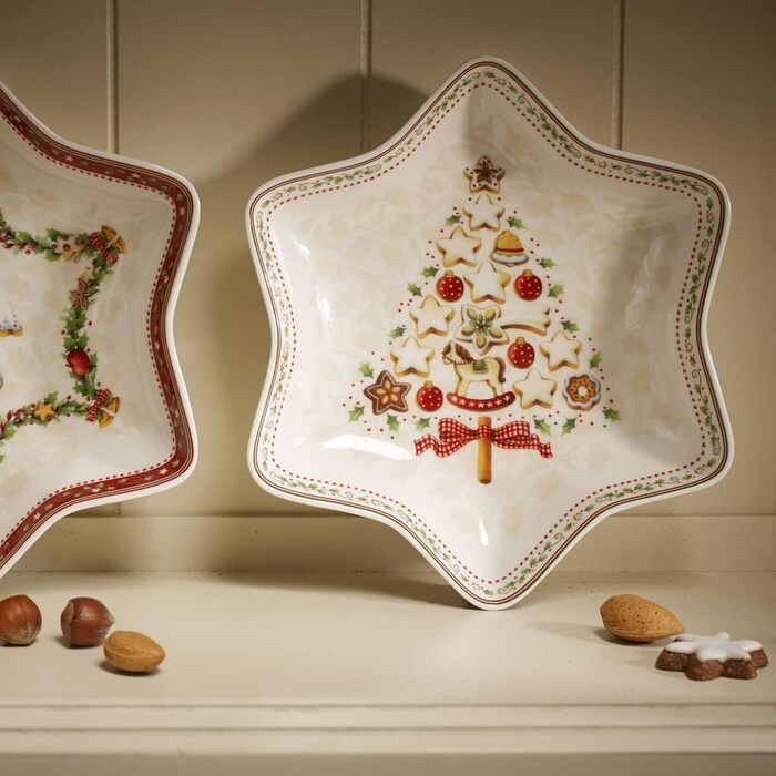Блюдо в форме звезды, среднее 'Елка' 24,5 см Winter Bakery Delight Villeroy & Boch